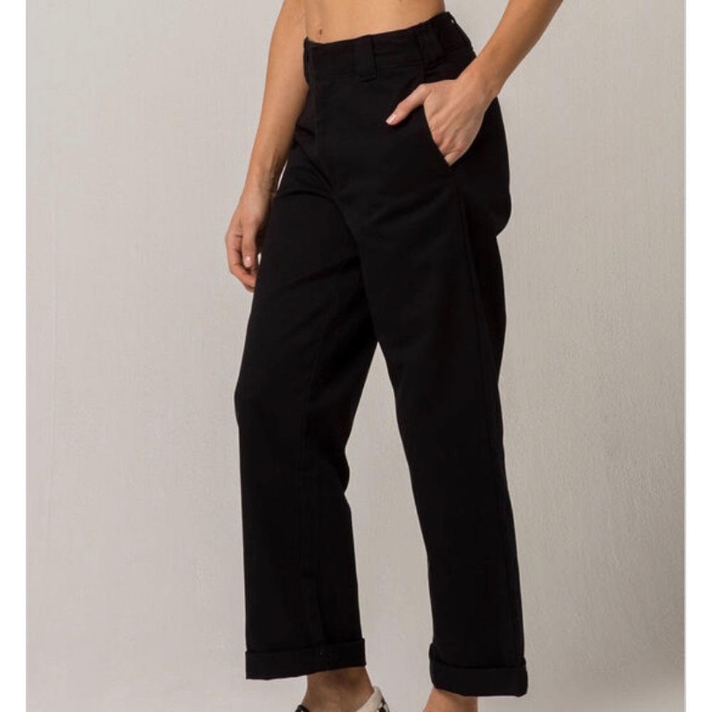 Genuine Dickies Black Low-Rise Pants